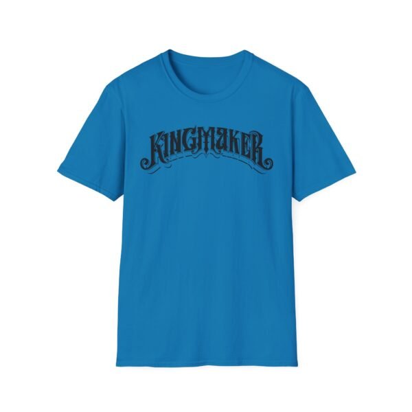 Kingmaker Black Font Fits All Softstyle T-Shirt - Image 36