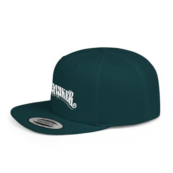 NEW Kingmaker Font (White) Flat Bill Snapback Hat (Multiple Color Options) - Image 24