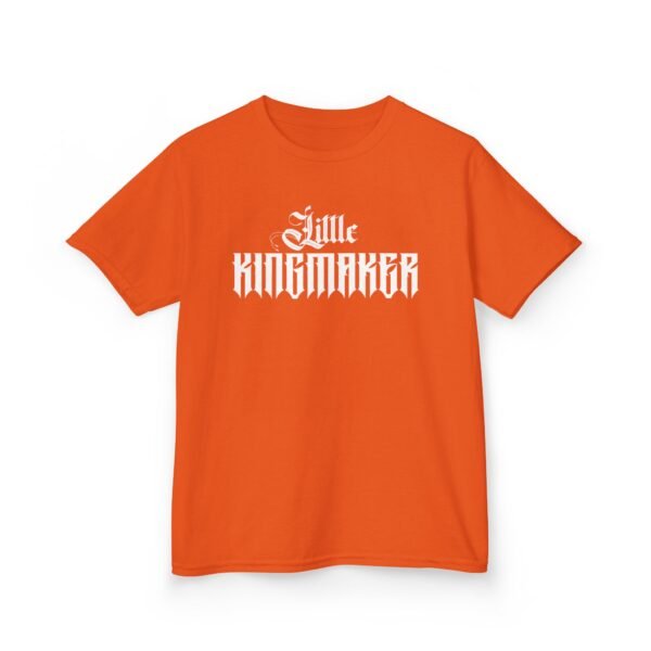 Little Kingmaker White Font Kids Heavy Cotton™ Tee (Multiple Color Options) - Image 27