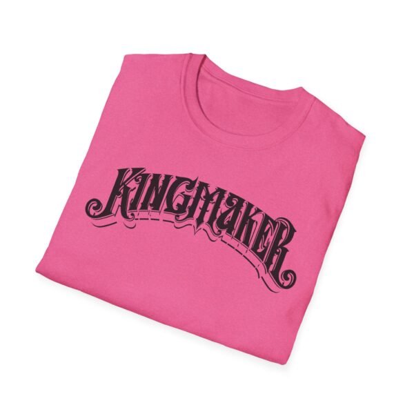 Kingmaker Black Font Fits All Softstyle T-Shirt - Image 43