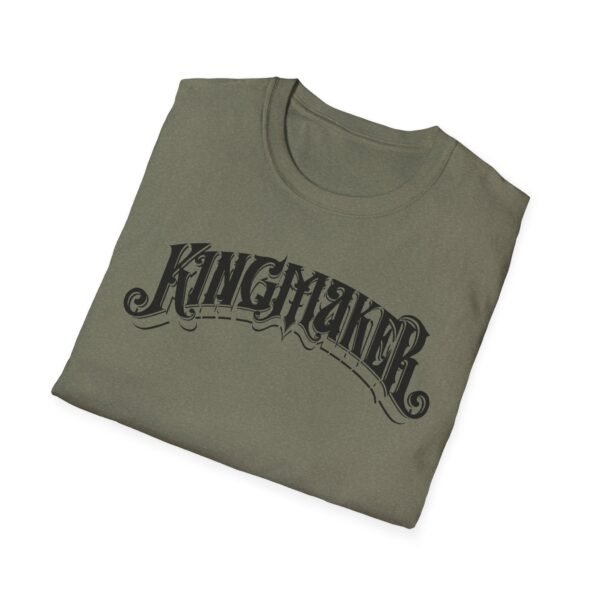 Kingmaker Black Font Fits All Softstyle T-Shirt - Image 22