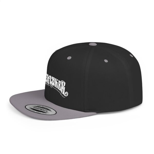 NEW Kingmaker Font (White) Flat Bill Snapback Hat (Multiple Color Options) - Image 57