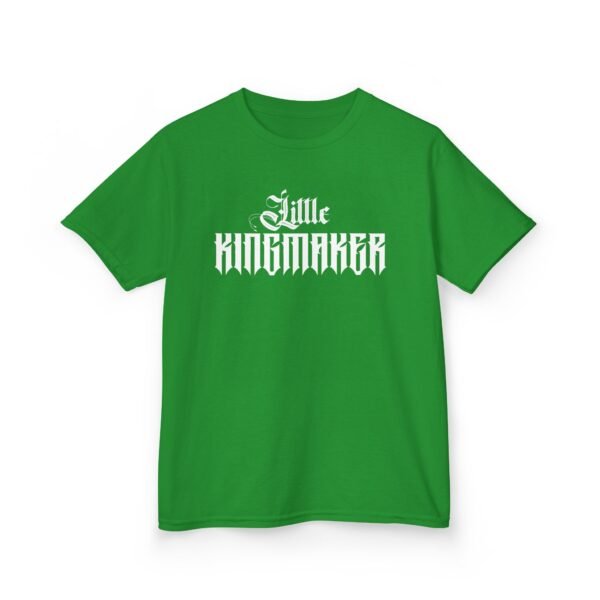 Little Kingmaker White Font Kids Heavy Cotton™ Tee (Multiple Color Options) - Image 35