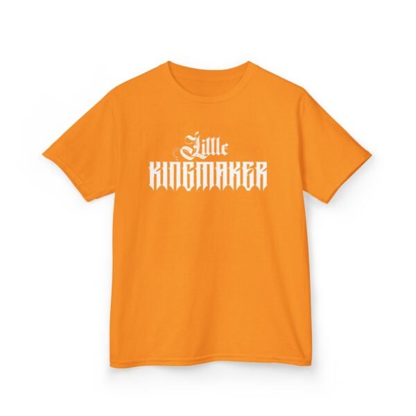 Little Kingmaker White Font Kids Heavy Cotton™ Tee (Multiple Color Options) - Image 23