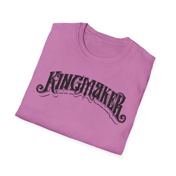Kingmaker Black Font Fits All Softstyle T-Shirt - Image 40