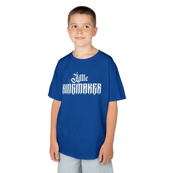 Little Kingmaker White Font Kids Heavy Cotton™ Tee (Multiple Color Options) - Image 11