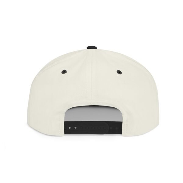 NEW Kingmaker Font (Black) Flat Bill Snapback Hat (Multiple Color Options) - Image 2