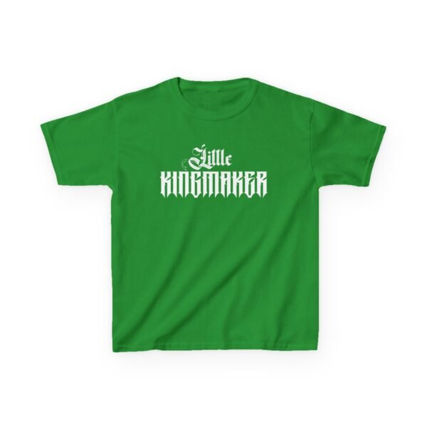 Little Kingmaker White Font Kids Heavy Cotton™ Tee (Multiple Color Options) - Image 33