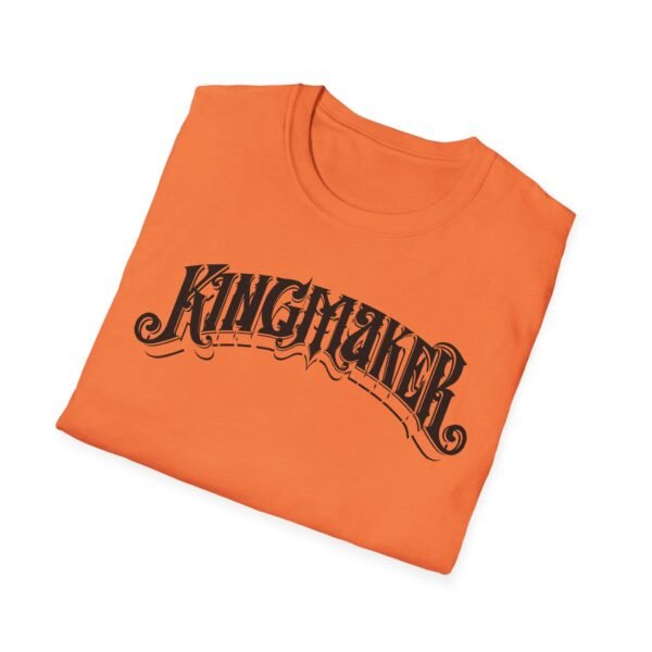 Kingmaker Black Font Fits All Softstyle T-Shirt - Image 7