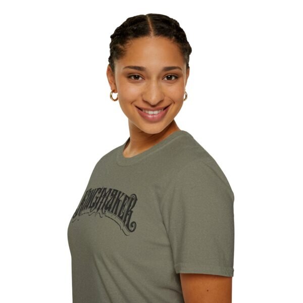 Kingmaker Black Font Fits All Softstyle T-Shirt - Image 24