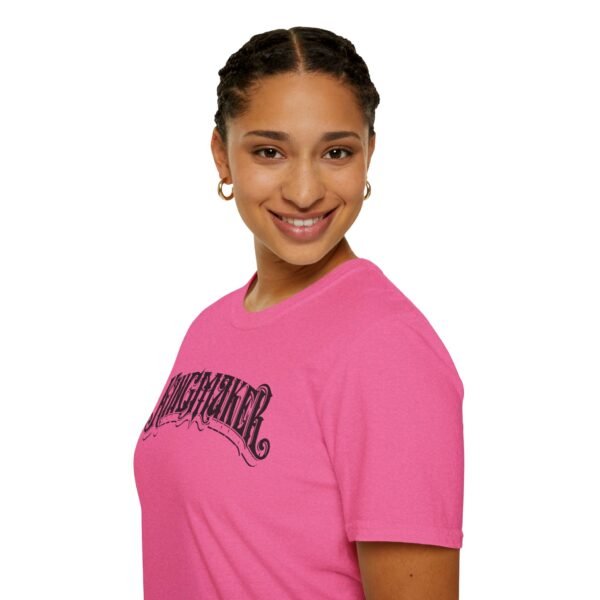 Kingmaker Black Font Fits All Softstyle T-Shirt - Image 44