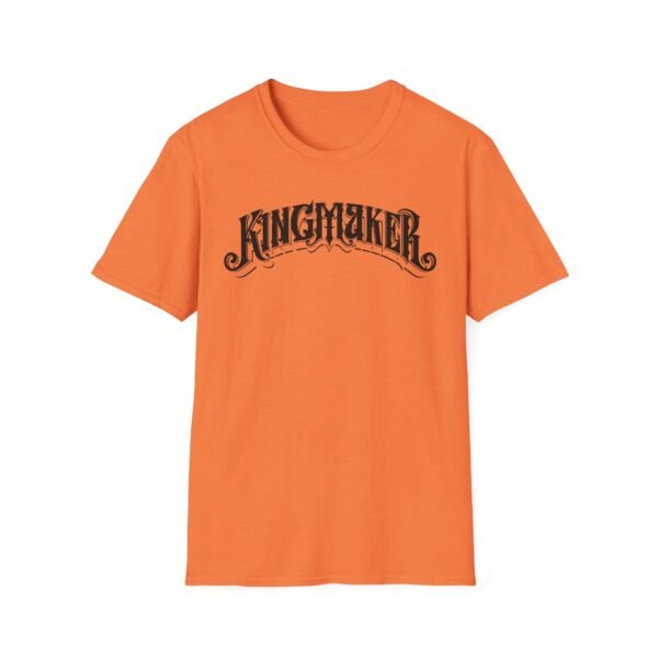 Kingmaker Black Font Fits All Softstyle T-Shirt - Image 6