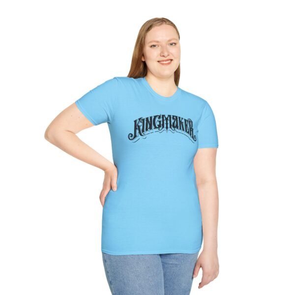 Kingmaker Black Font Fits All Softstyle T-Shirt - Image 33