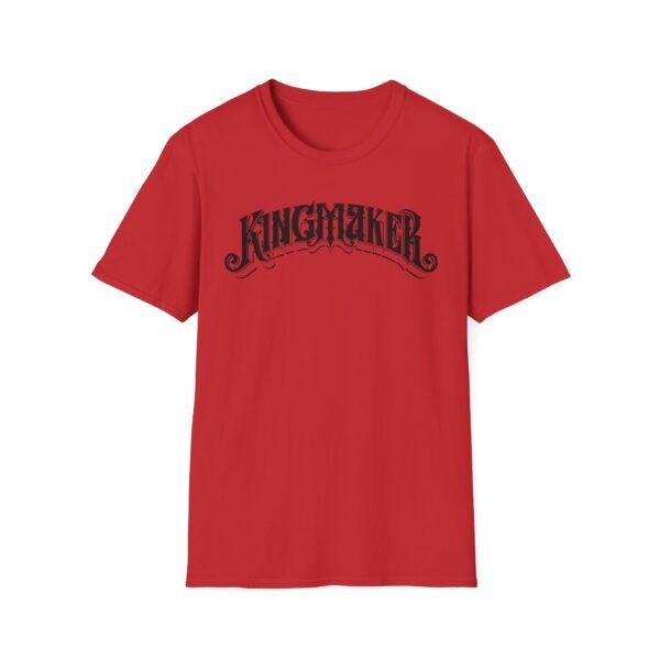 Kingmaker Black Font Fits All Softstyle T-Shirt - Image 49