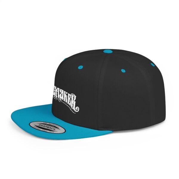 NEW Kingmaker Font (White) Flat Bill Snapback Hat (Multiple Color Options) - Image 60