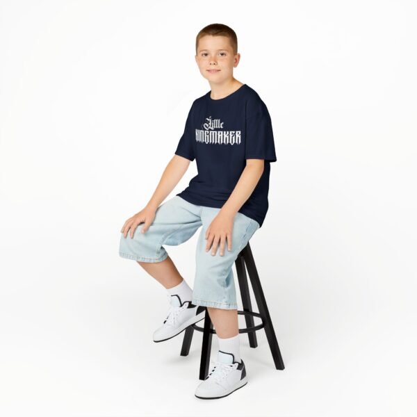 Little Kingmaker White Font Kids Heavy Cotton™ Tee (Multiple Color Options) - Image 14