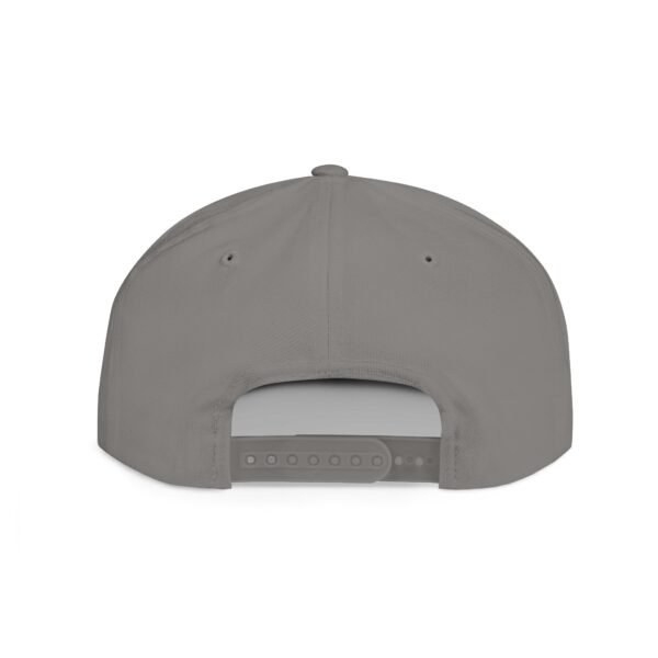 NEW Kingmaker Font (White) Flat Bill Snapback Hat (Multiple Color Options) - Image 2