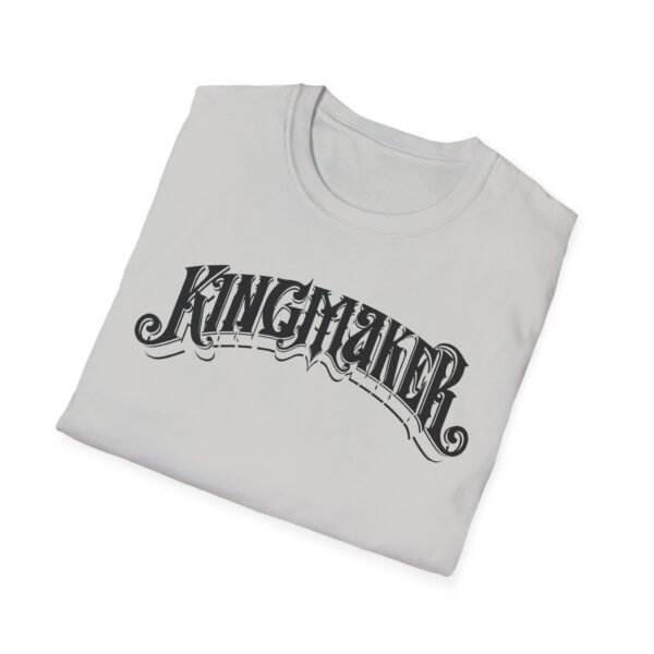 Kingmaker Black Font Fits All Softstyle T-Shirt - Image 13