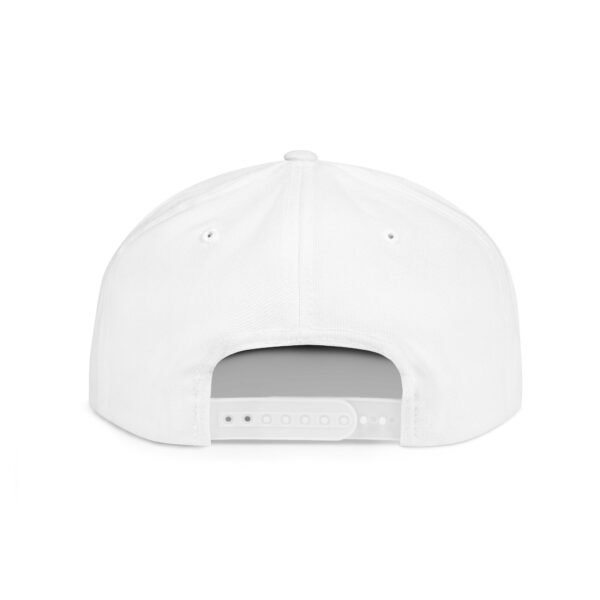NEW Kingmaker Font (Black) Flat Bill Snapback Hat (Multiple Color Options) - Image 5