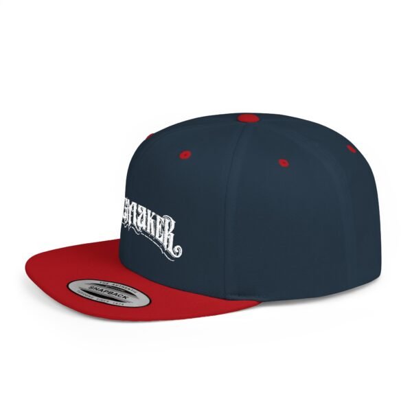 NEW Kingmaker Font (White) Flat Bill Snapback Hat (Multiple Color Options) - Image 36