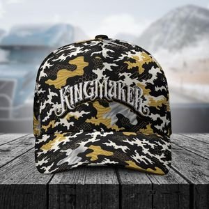 Kingmaker Urban Digital Camo Trucker Hat - (Black, White, Gold, SIlver)